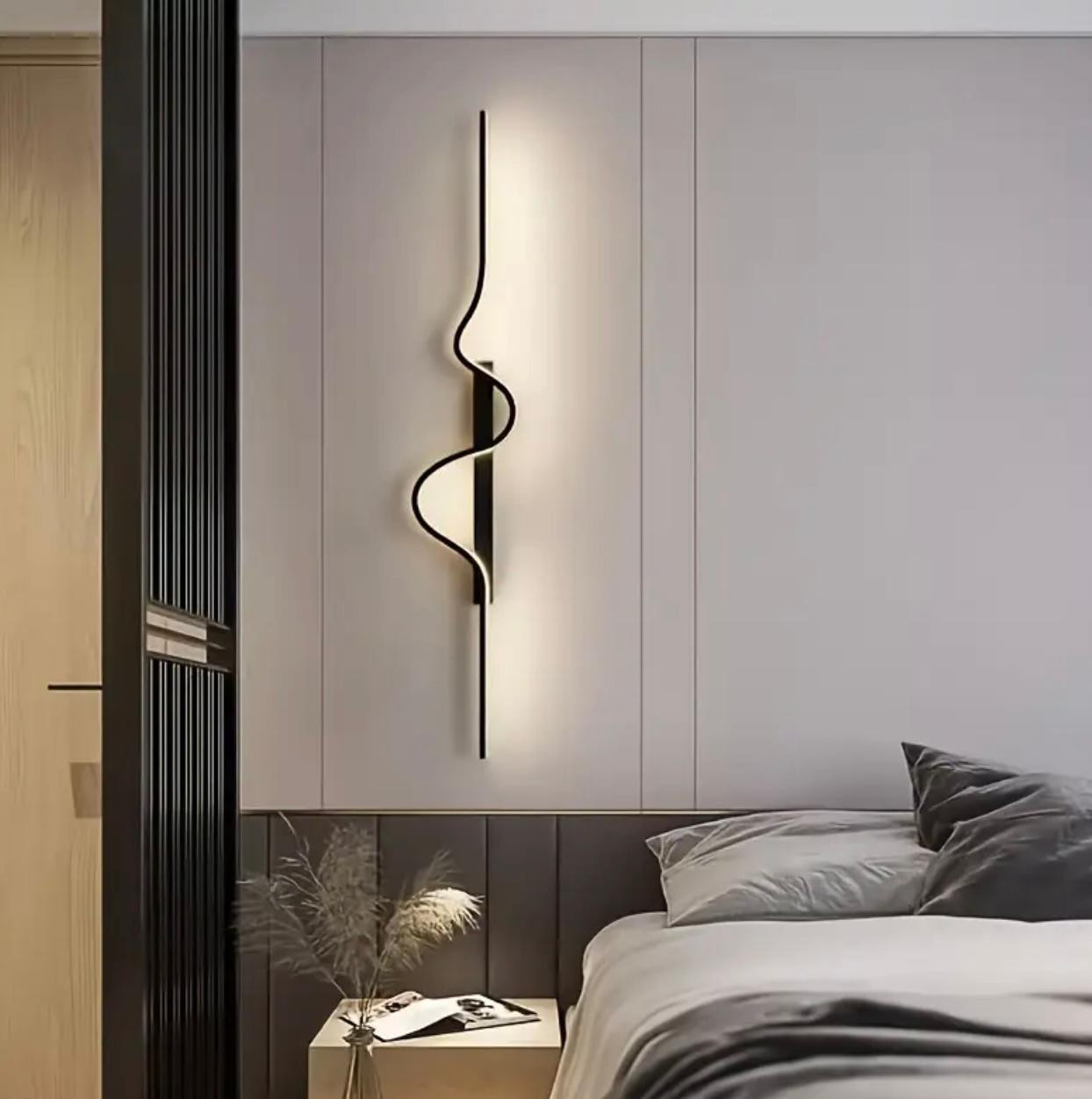 Applique murale LED moderne - Luminaire mural créatif d'intérieur en. - Éclairage - Image 1 - Livraison Maroc