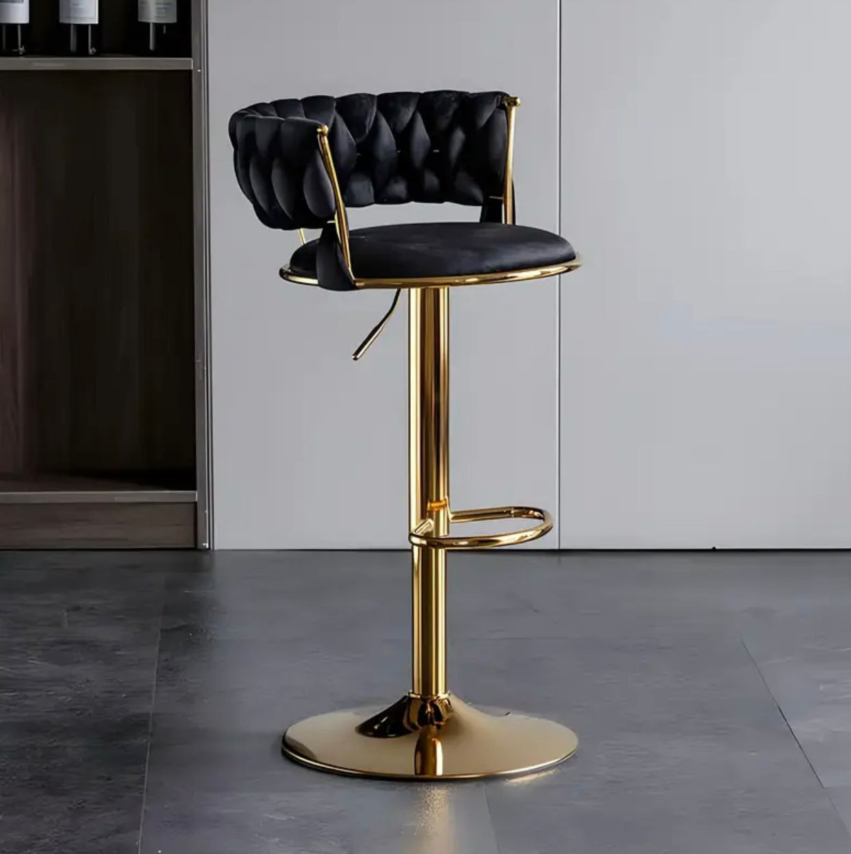 Chaise de bar de levage rotative - Chaises de bureau - Photo detail - Livraison Maroc