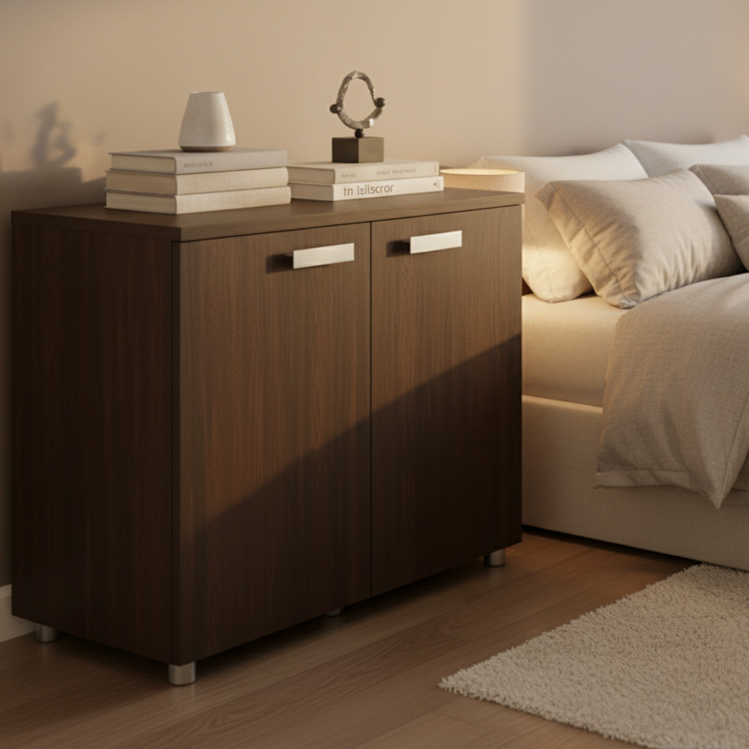 Meuble de rangement moderne en bois - Ameublement - Livraison Maroc