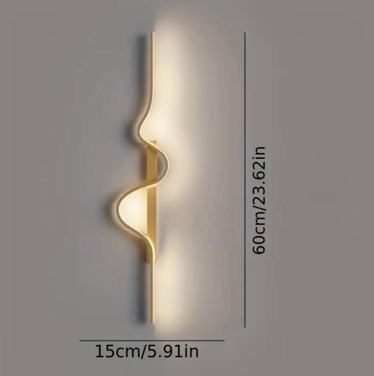 Applique murale LED moderne - Luminaire mural créatif d'intérieur en. - Éclairage - Image 3 - Livraison Maroc