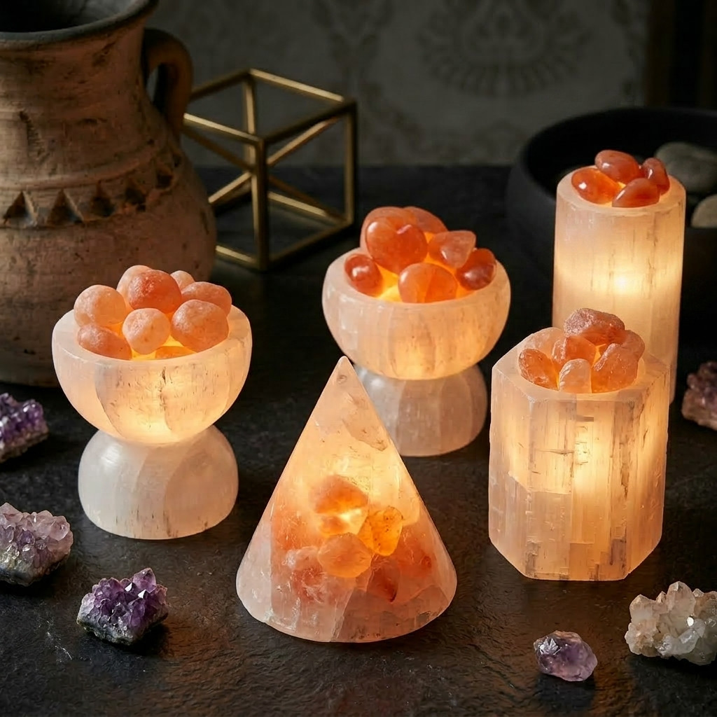 Support Bougie Cristal - Décorations - Livraison Maroc