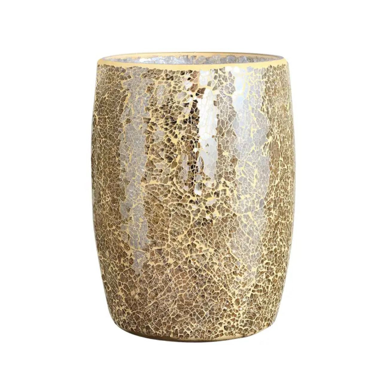 Poubelle de salle de bain en mosaïque de verre chic - Accessoires - Image 3 - Livraison Maroc