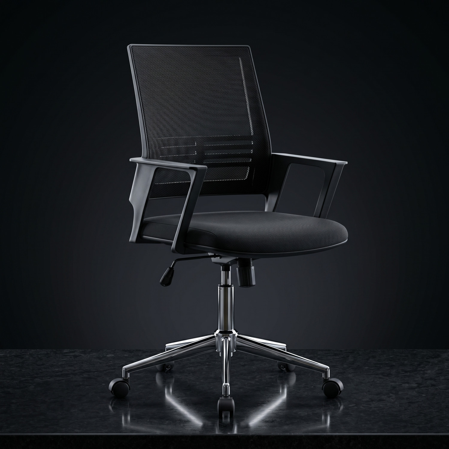 Fauteuil Visiteur – Design Moderne, Confort Ergonomique et Élégance P. - Chaises de bureau - Photo detail - Livraison Maroc