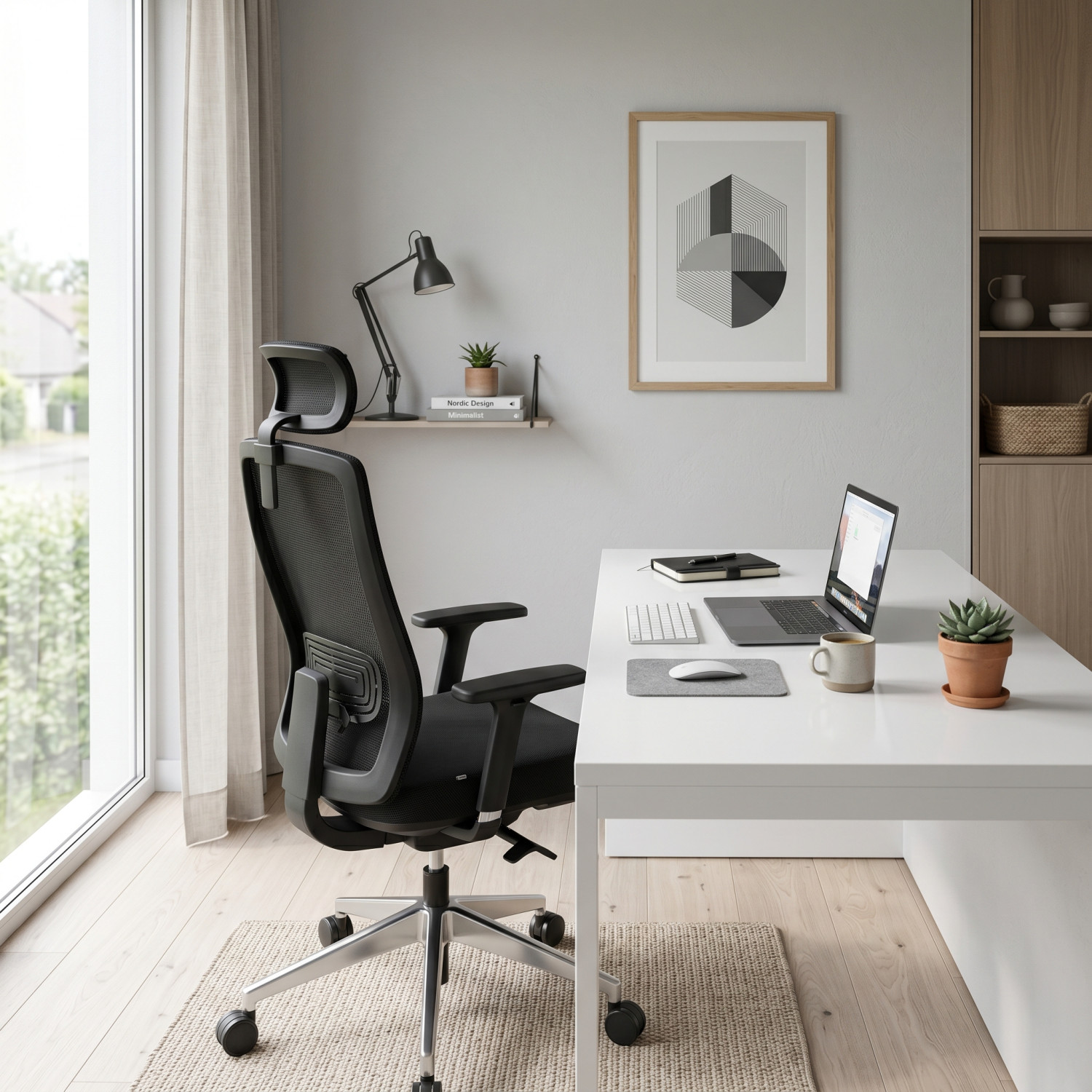 Fauteuil Président 110A – Confort premium et design d’exception - Mobilier de bureau - Photo detail - Livraison Maroc