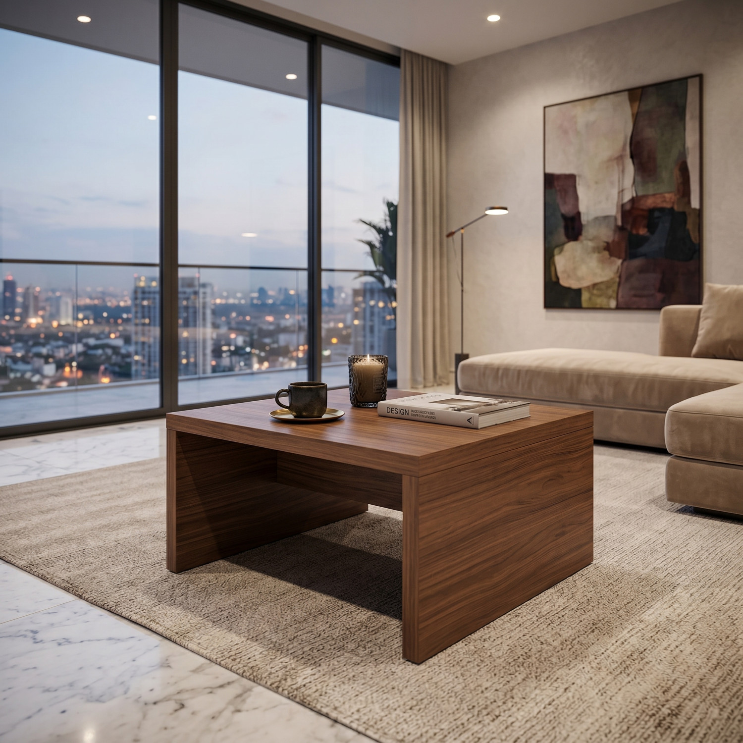 Table Basse Moderne – Design Contemporain Élégant - Ameublement - Livraison Maroc