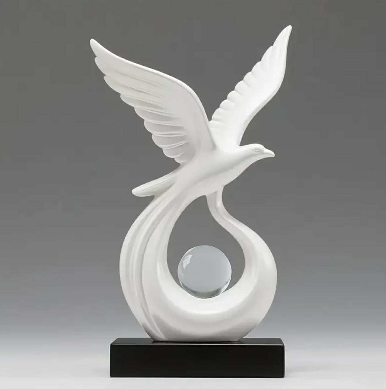 1 statue minimaliste moderne en forme d'anneau de Möbius - - Accessoires - Image 3 - Livraison Maroc