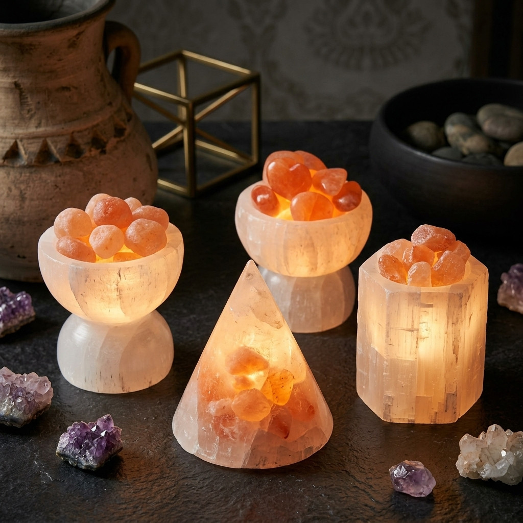 Support Bougie Cristal - Décorations - Photo detail - Livraison Maroc