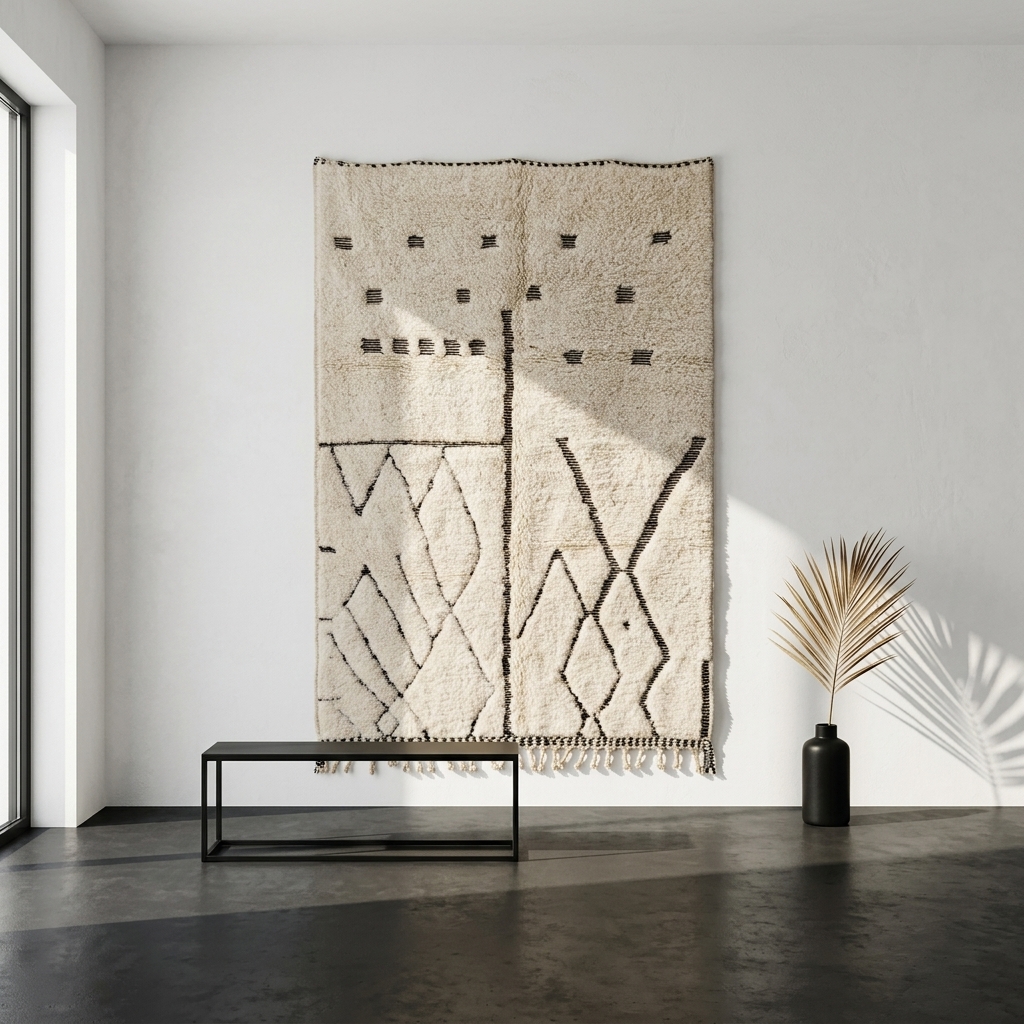 Tapis Berbère Tifinagh & Losanges