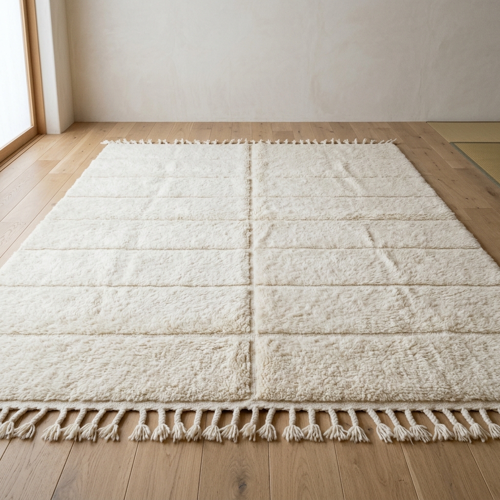 Tapis Berbère Minimaliste - Tapisserie - Livraison Maroc