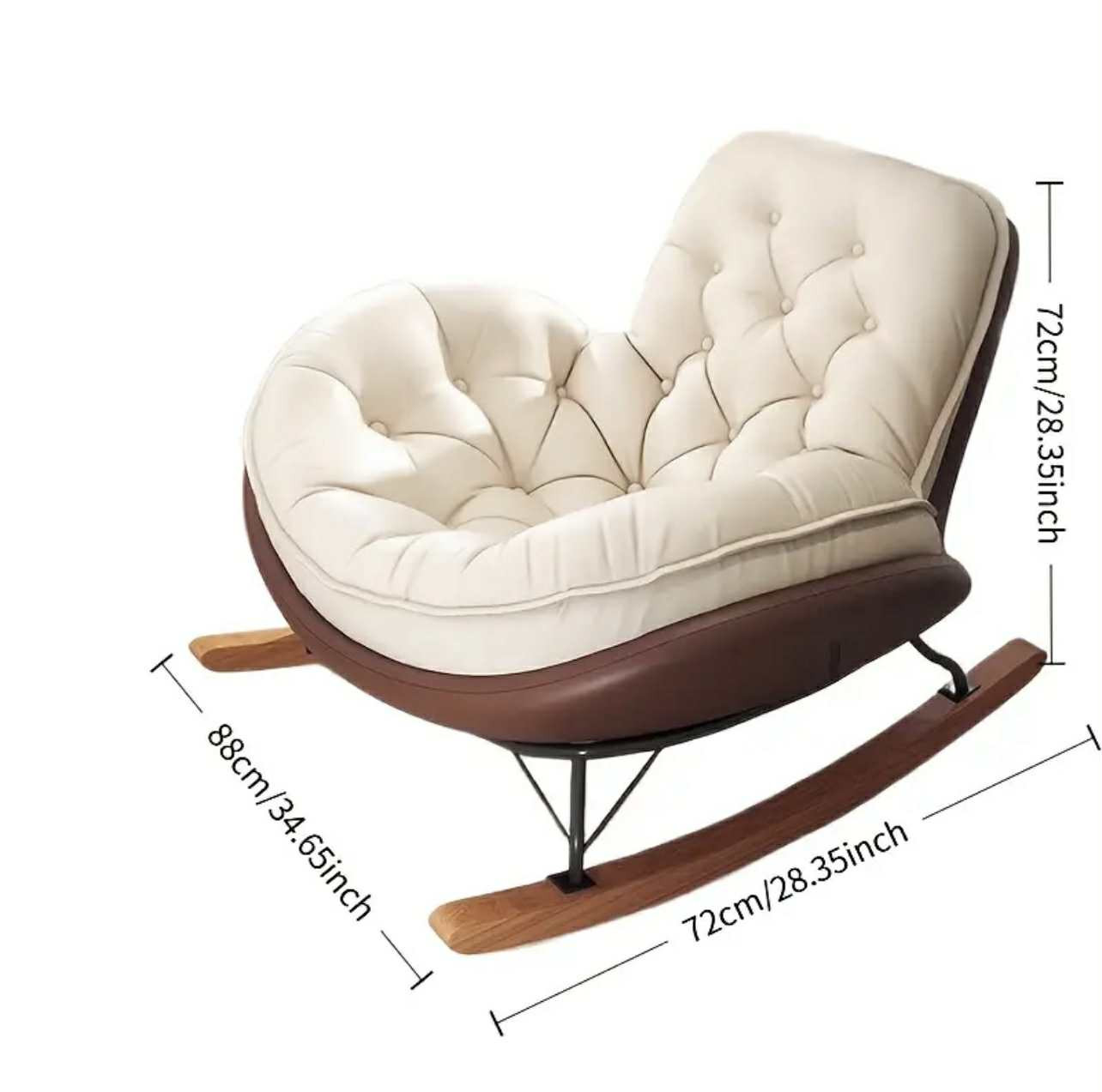 Fauteuil à bascule Penguin de luxe - Fauteuils relaxants - Livraison Maroc