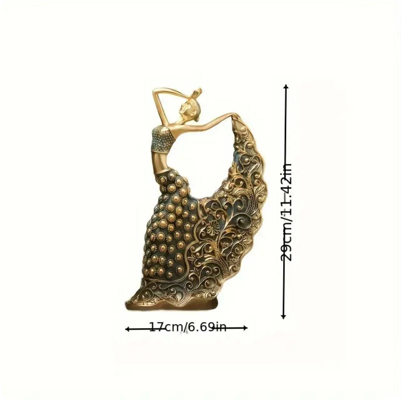 1 pièce Décoration artistique de luxe moderne représentant une danseu. - Accessoires - Image 4 - Livraison Maroc