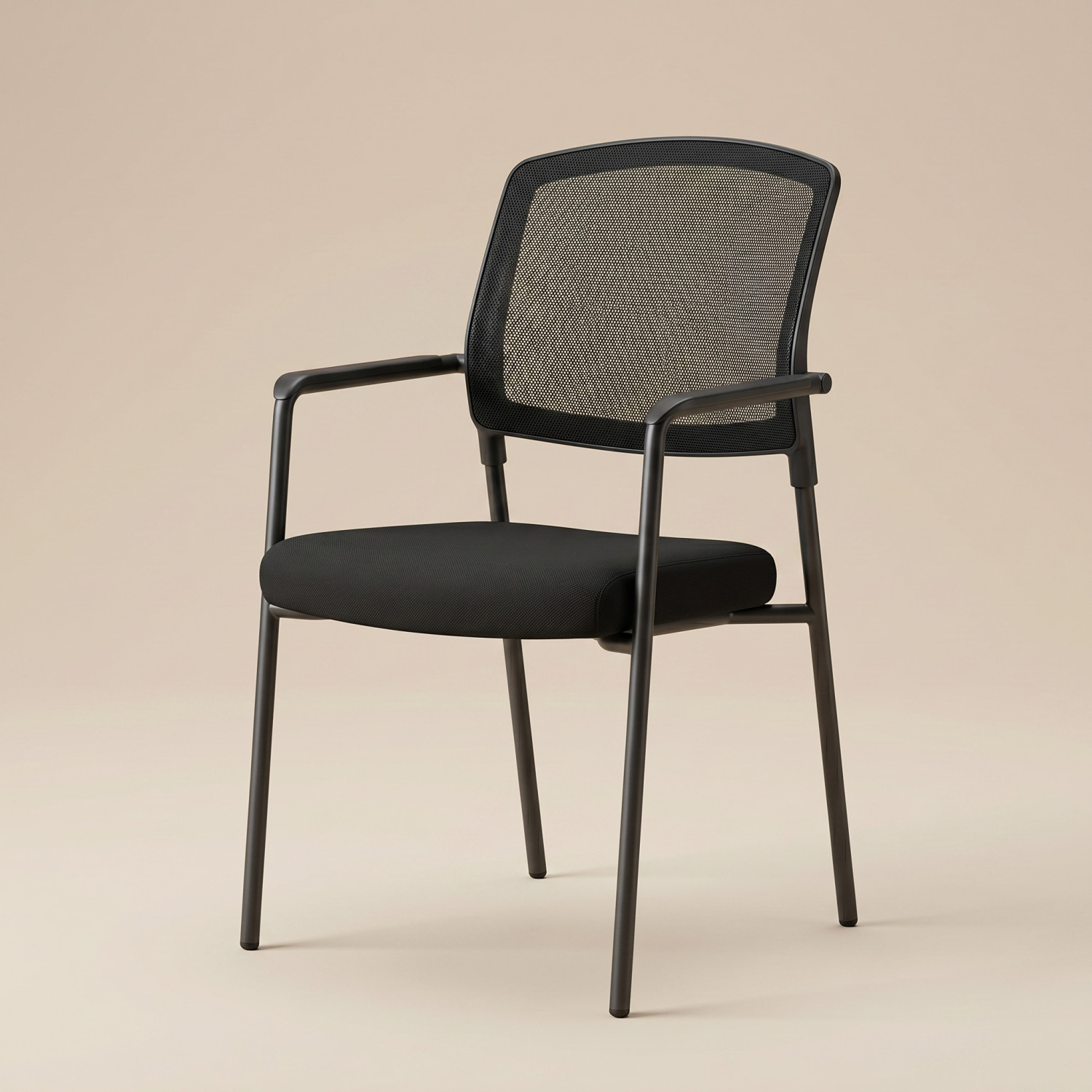 Fauteuil visiteur robuste — Confort et élégance en un seul endroit - Chaises de bureau - Photo detail - Livraison Maroc