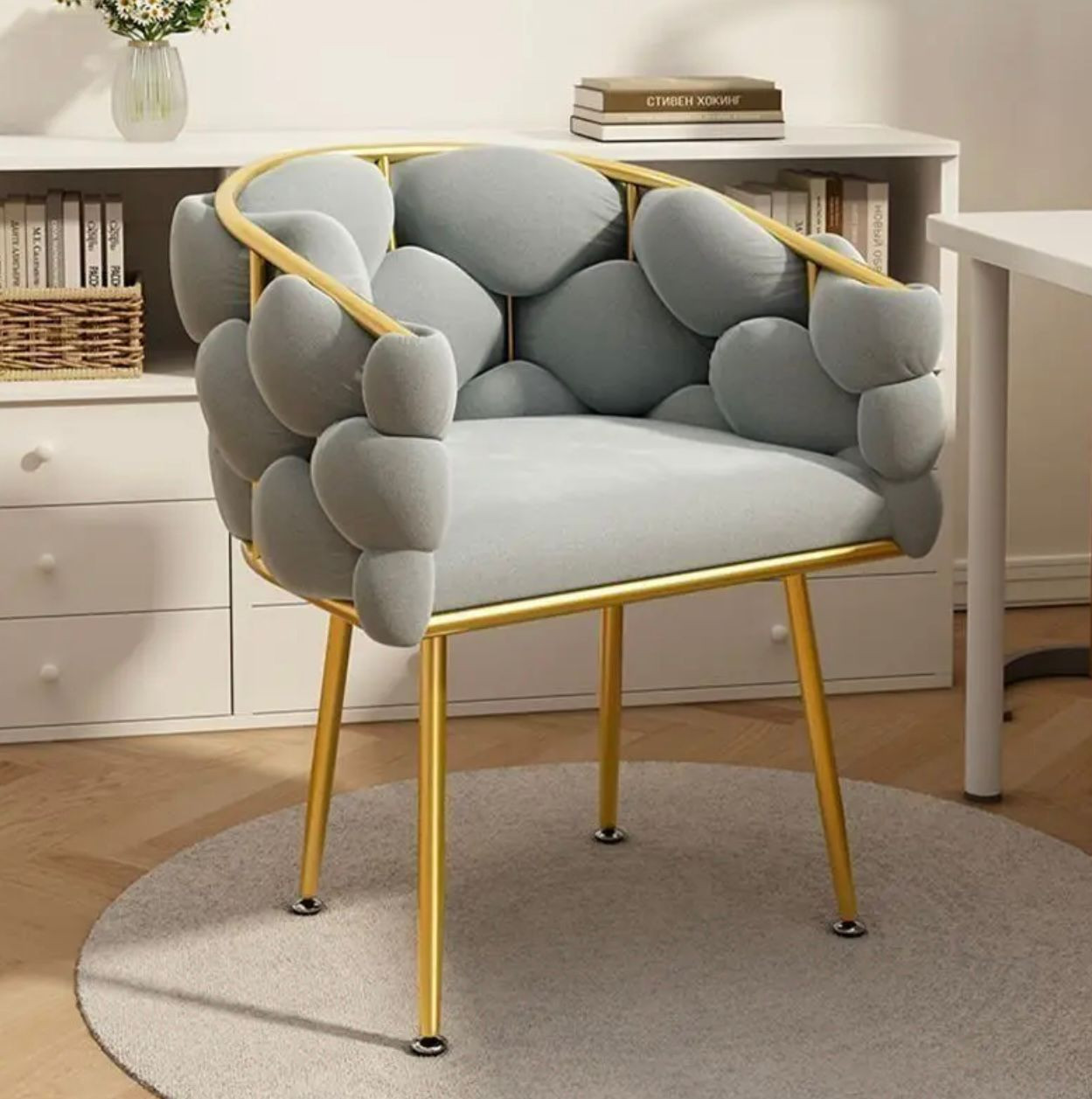 Chaise de salon et de spa en mousse à mémoire de forme de luxe avec d. - Conception de fauteuils - Image 3 - Livraison Maroc
